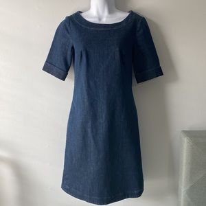 Boden rhea denim dress. Size 2